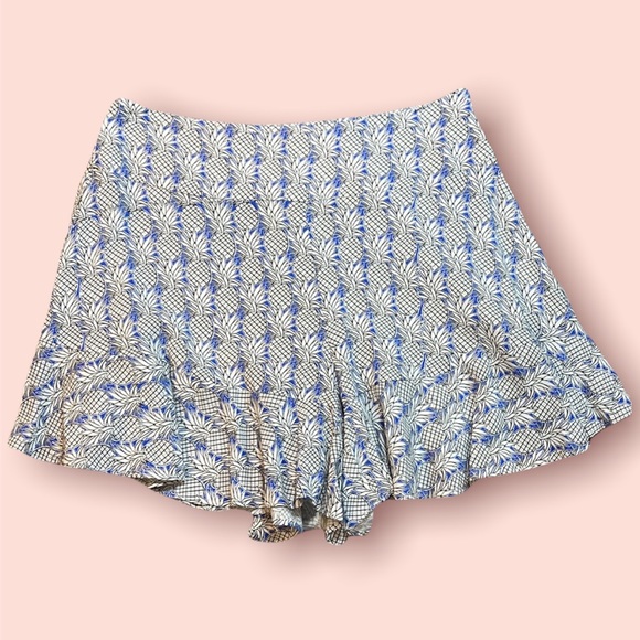 Maeve Pants - Maeve Pineapple Print Shorts 0